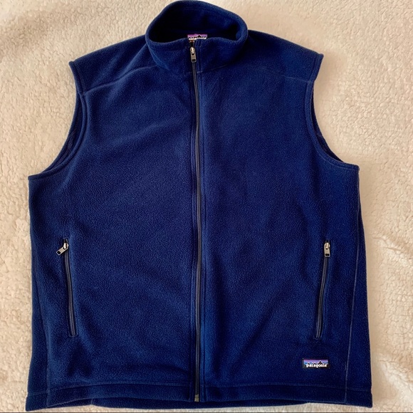 Patagonia Other - Patagonia Synchilla Full Zip Vest in Navy Blue